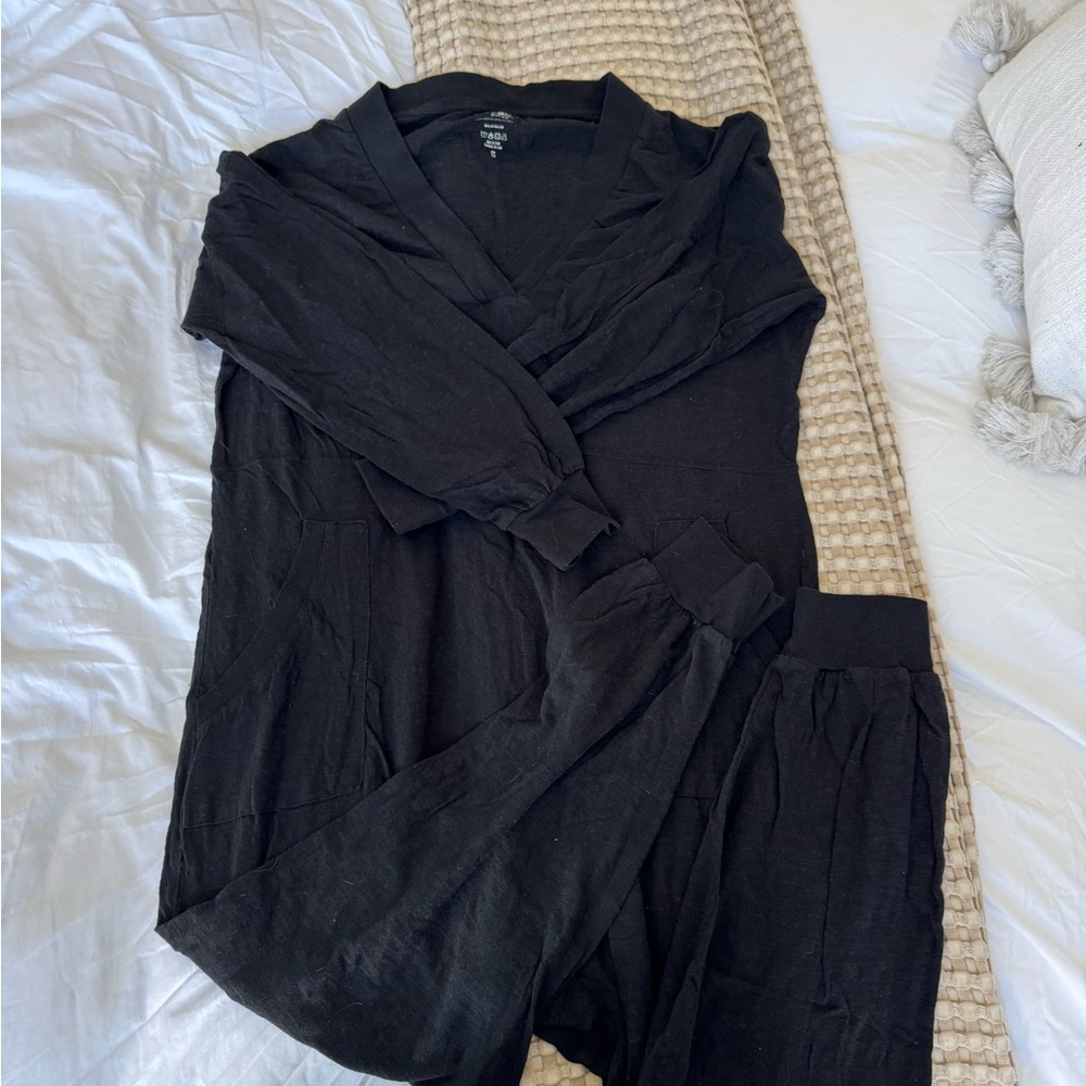 Natural Life Charcoal grey V-Neck Jumpsuit
